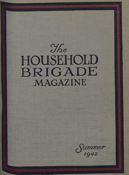 The Guards Magazine – Summer 1942 Cover