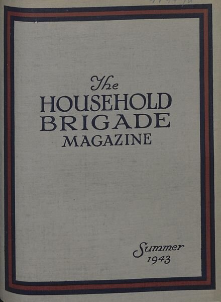 The Guards Magazine – Summer 1943 Cover