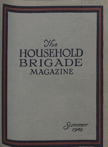 The Guards Magazine – Summer 1945 Cover