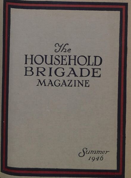 The Guards Magazine – Summer 1946 Cover