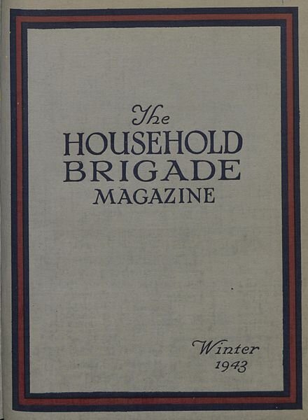 The Guards Magazine – Winter 1943 Cover