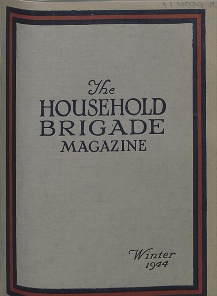The Guards Magazine – Winter 1944 Cover