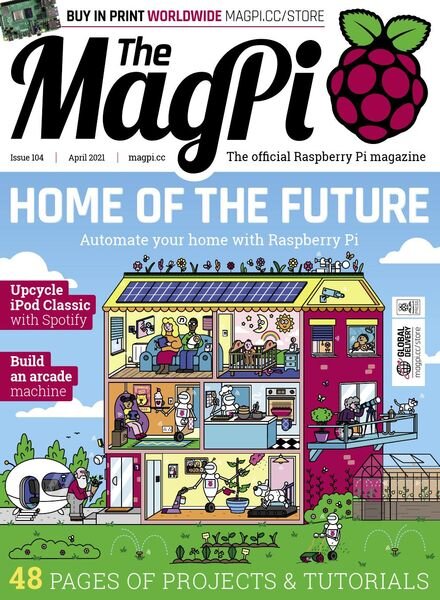 The MagPi – April 2021 Cover