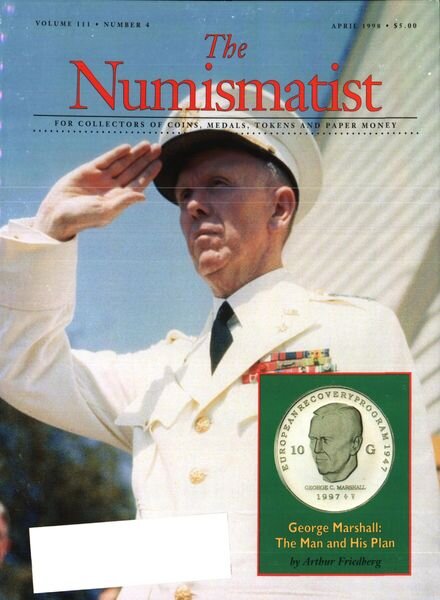 The Numismatist – April 1998 Cover