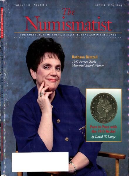 The Numismatist – August 1997 Cover
