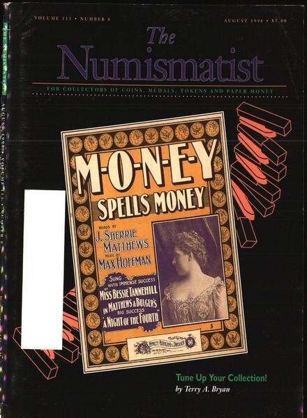 The Numismatist – August 1998 Cover