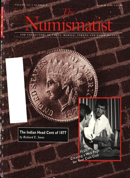 The Numismatist – March 1998 Cover