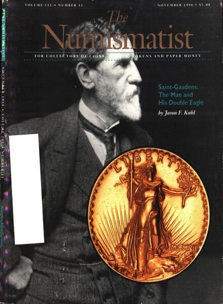 The Numismatist – November 1998 Cover