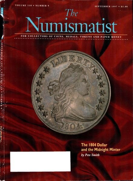 The Numismatist – September 1997 Cover