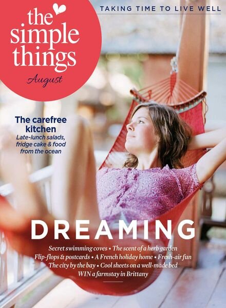 The Simple Things – August 2014 Cover