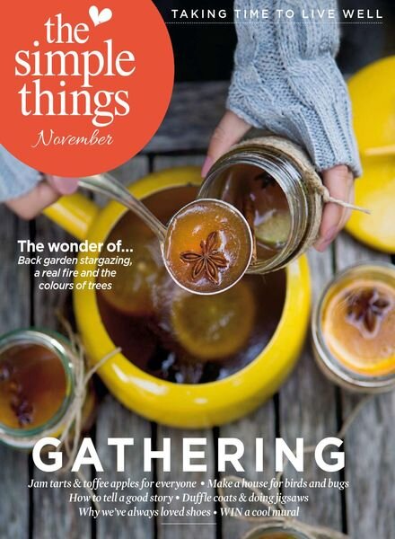 The Simple Things – November 2014 Cover