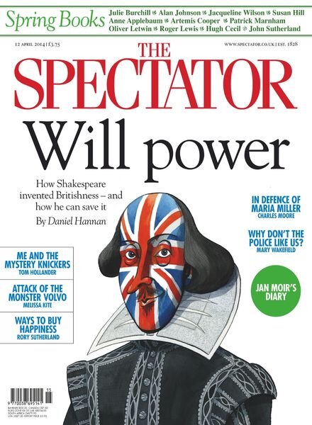 The Spectator – 12 April 2014 Cover