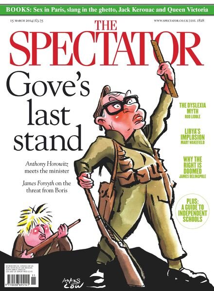 The Spectator – 15 March 2014 Cover