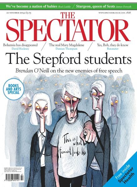 The Spectator – 22 November 2014 Cover