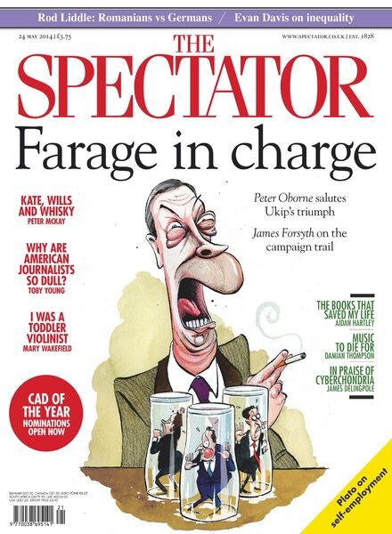 The Spectator – 24 May 2014 Cover