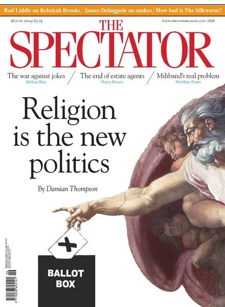 The Spectator – 28 June 2014 Cover