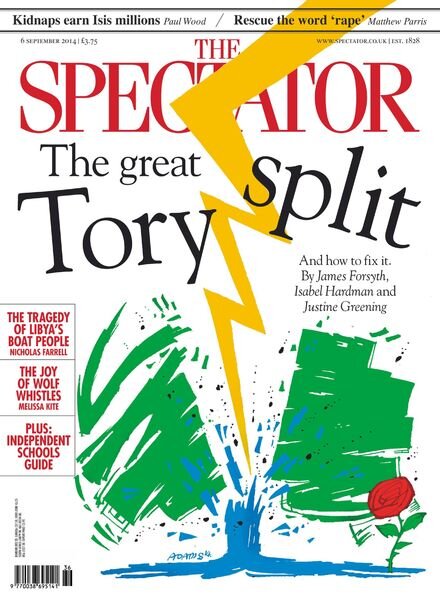 The Spectator – 6 September 2014 Cover