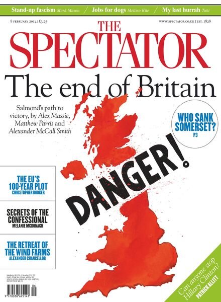 The Spectator – 8 February 2014 Cover