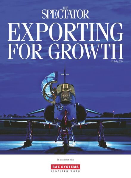 The Spectator – Exporting for Growth Cover