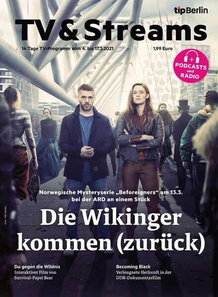 tipBerlin TV & Streams – 02 Marz 2021 Cover