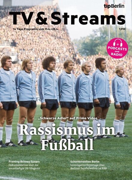 tipBerlin TV & Streams – 13 April 2021 Cover