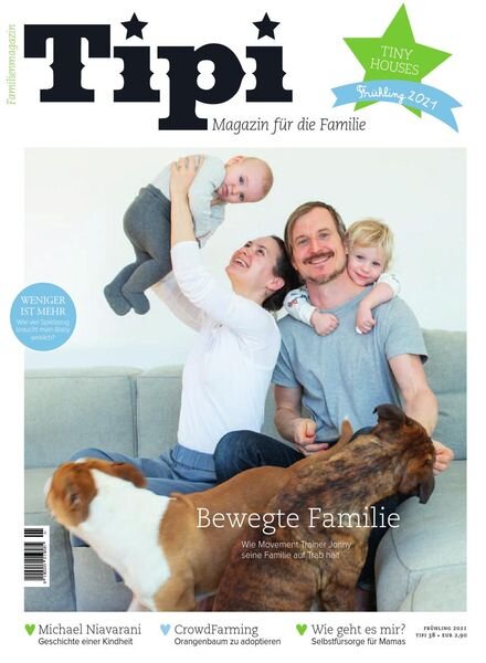 TIPI – Magazin fur die Familie – Marz 2021 Cover