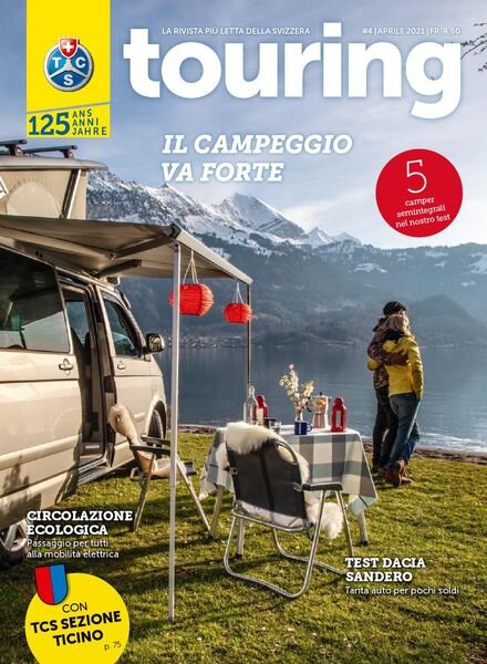 Touring Magazine – Aprile 2021 Cover