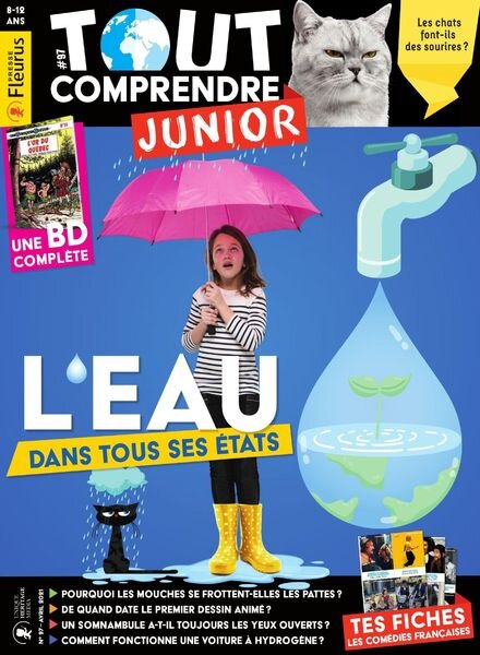 Tout Comprendre Junior – Avril 2021 Cover