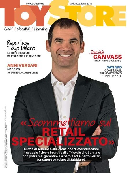 Toy Store – Giugno-Luglio 2019 Cover