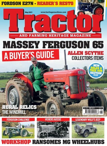 Tractor & Farming Heritage Magazine – May 2021 Cover