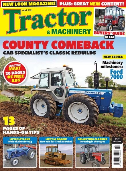 Tractor & Machinery – April 2021 Cover