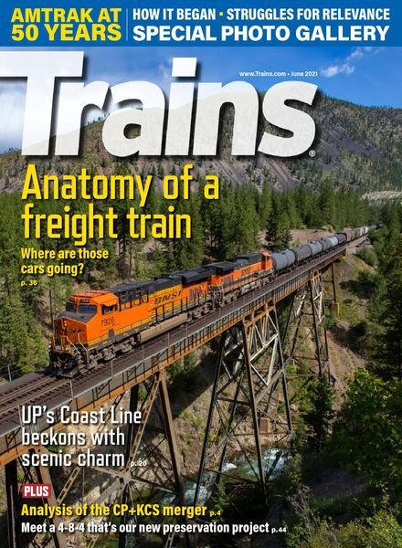 Trains – June 2021 Cover
