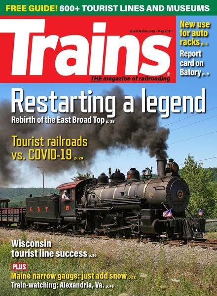 Trains – May 2021 Cover
