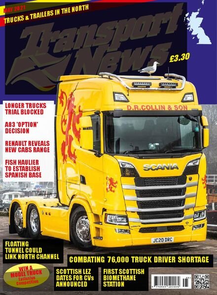 Transport News – May 2021 Cover