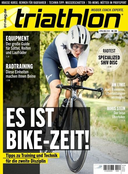 Triathlon Germany – April 2021 Cover