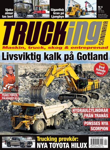 Trucking Scandinavia – 23 mars 2021 Cover