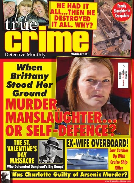 True Crime – February 2021 Cover