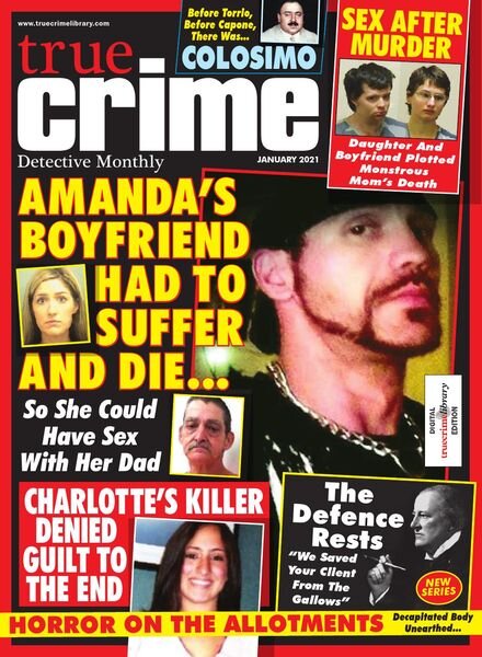 True Crime – January 2021 Cover