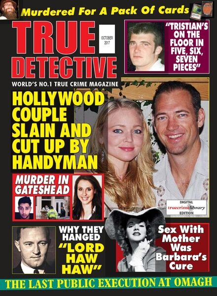 True Detective – October 2017 Cover