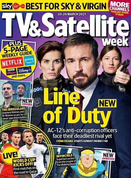 TV & Satellite Week – 20 March 2021 Cover