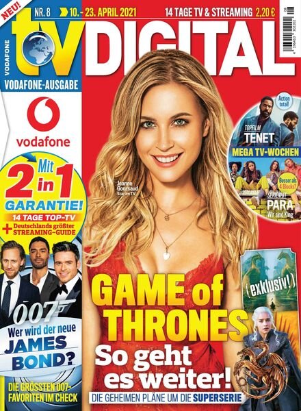 TV DIGITAL Kabel Germany – 01 April 2021 Cover