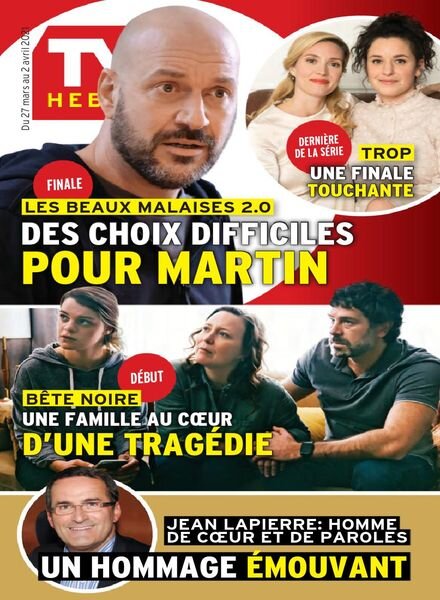 TV Hebdo – 27 mars 2021 Cover