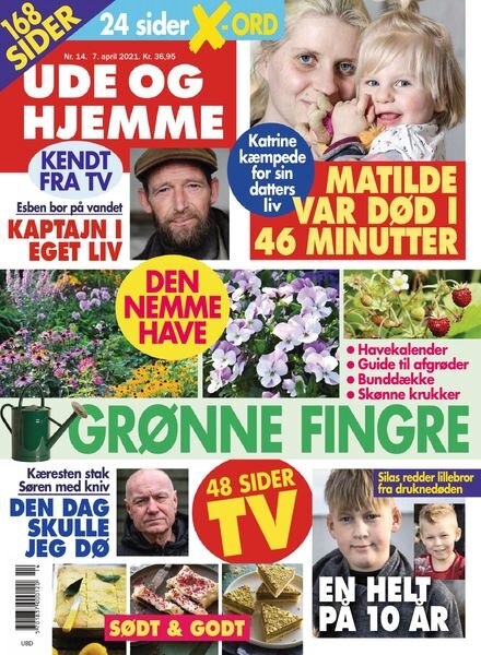 Ude og Hjemme – 07 april 2021 Cover