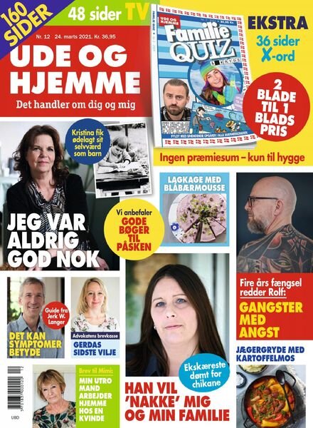 Ude og Hjemme – 24 marts 2021 Cover