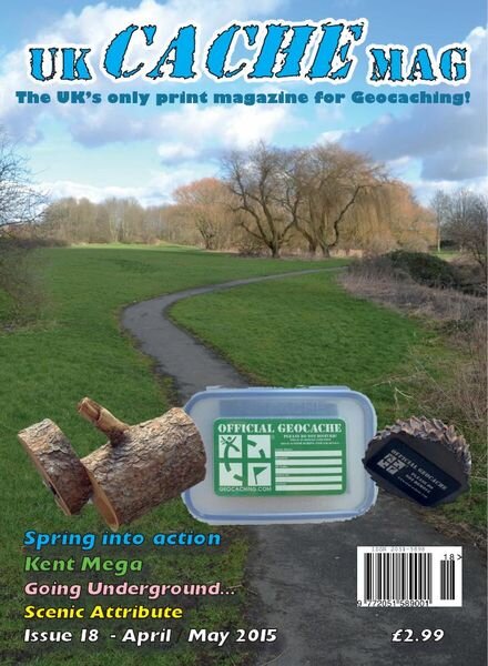UK Cache Mag – Issue 18 – April-May 2015 Cover