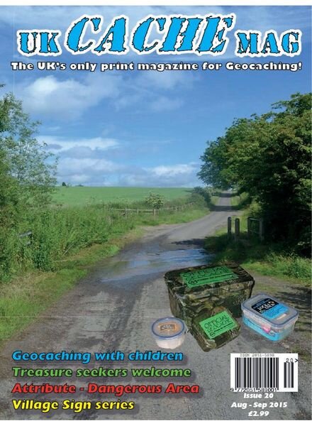 UK Cache Mag – Issue 20 – August-September 2015 Cover