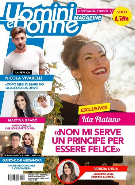 Uomini e Donne magazine – 19 marzo 2021 Cover