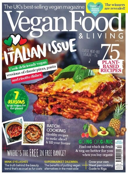 Vegan Food & Living – April 2021 Cover
