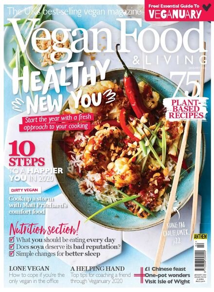 Vegan Food & Living – January 2020 Cover