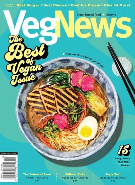 VegNews Magazine – March 2021 Cover